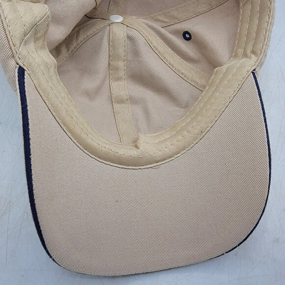 Los Angeles Zoo Embroidered Baseball Cap Beige Blue Adjustable J Hats - Picture 8 of 9